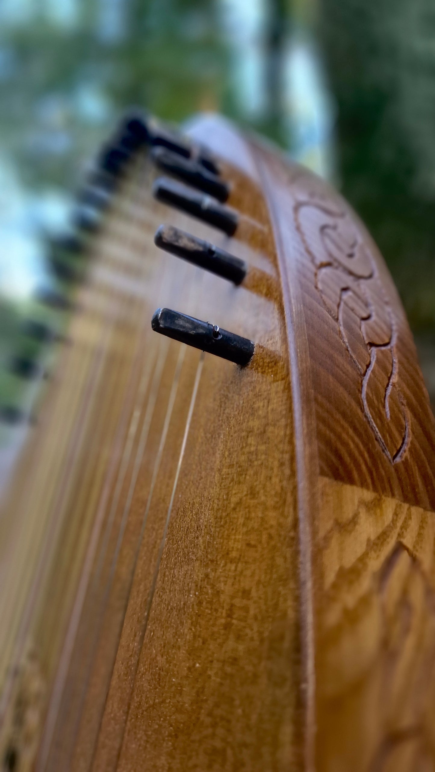Reverie Harp, Wood Musical Instrument, Therapy Harp, Handmade Harp, Gift for him, Gift for her, 22 string, Lyre, Ethnic Lyre, Exclusive Harp