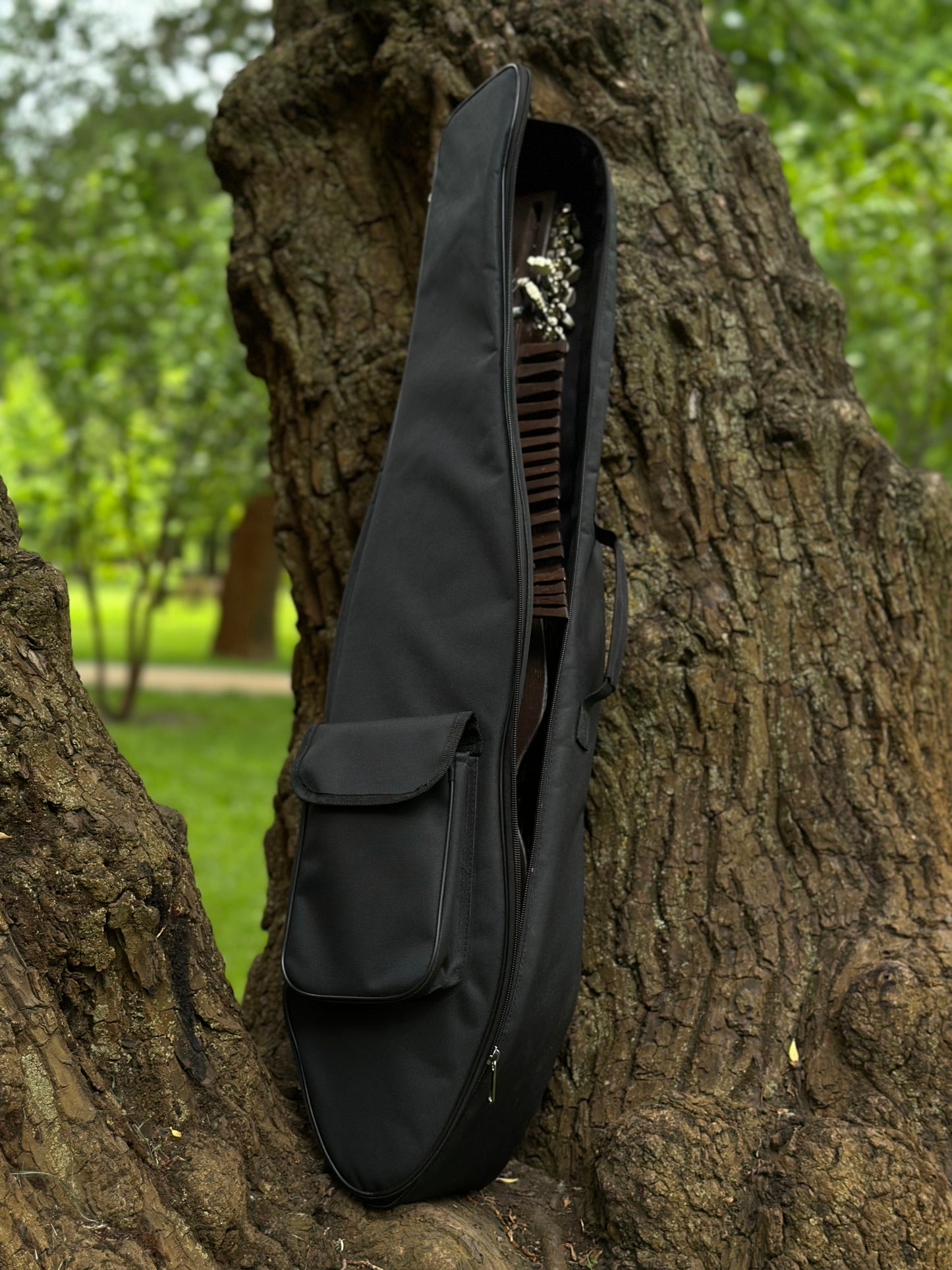Nyckelharpa Case, Handmade Soft Case, Nickelharpa Bag, Nyckelharpa cover, Harpa Case, Nyckelharpa Soft Case, Handmade Violin Case