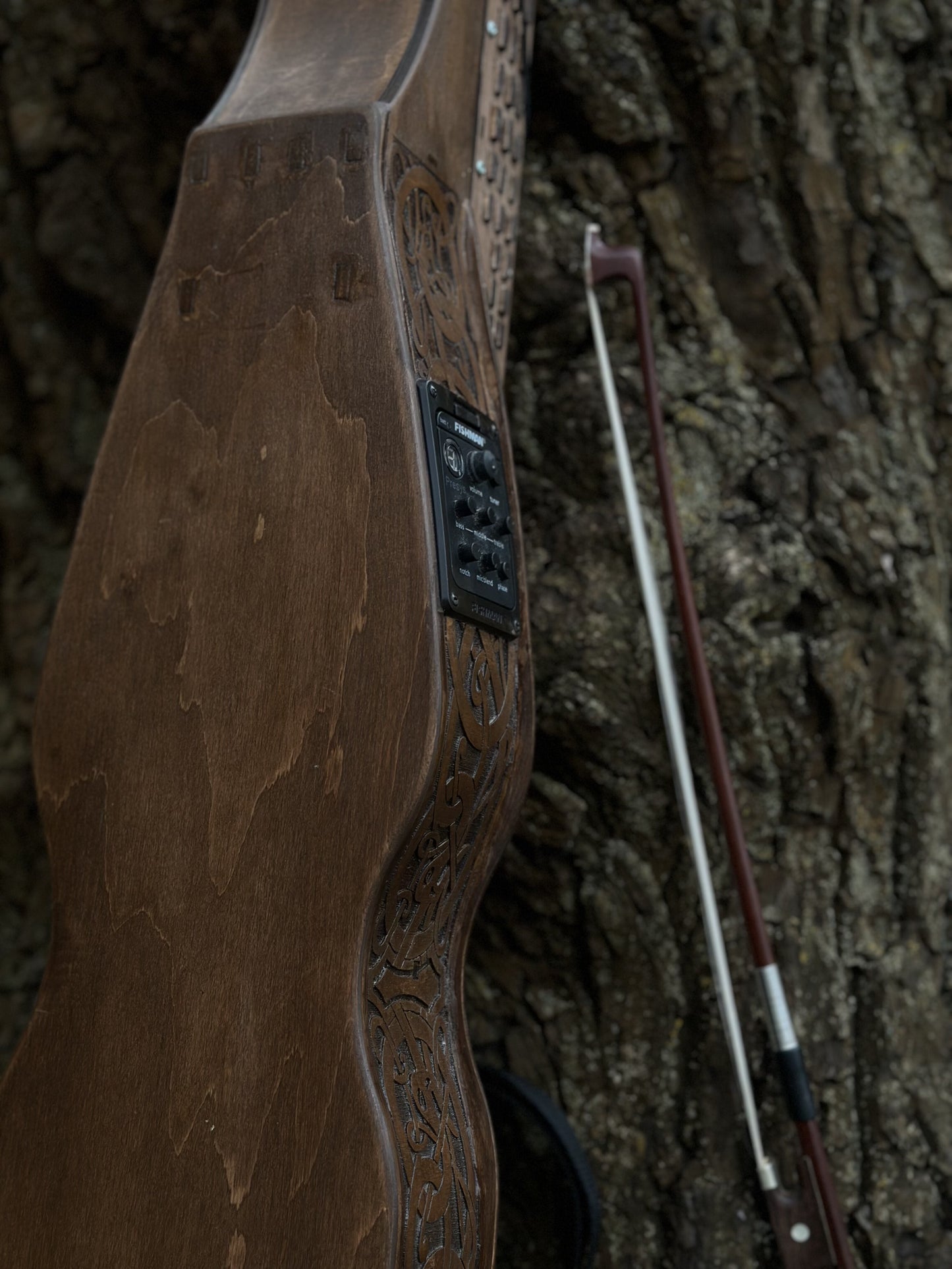 Nyckelharpa, Sweden Violin bowed, Keyed Fiddle, Moraharpa, Viola, Esseharpe, Handmade Electric-Acoustic Nyckelharpa