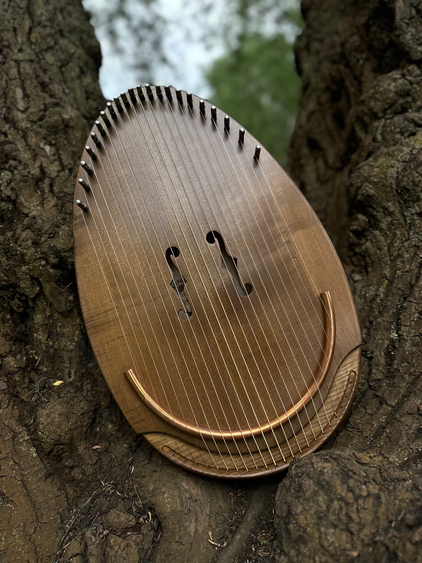 Reverie Harp, Wood Musical Instrument, Therapy Harp, Handmade Harp, Gift for him, Gift for her, 22 string, Lyre, Ethnic Lyre, Exclusive Harp