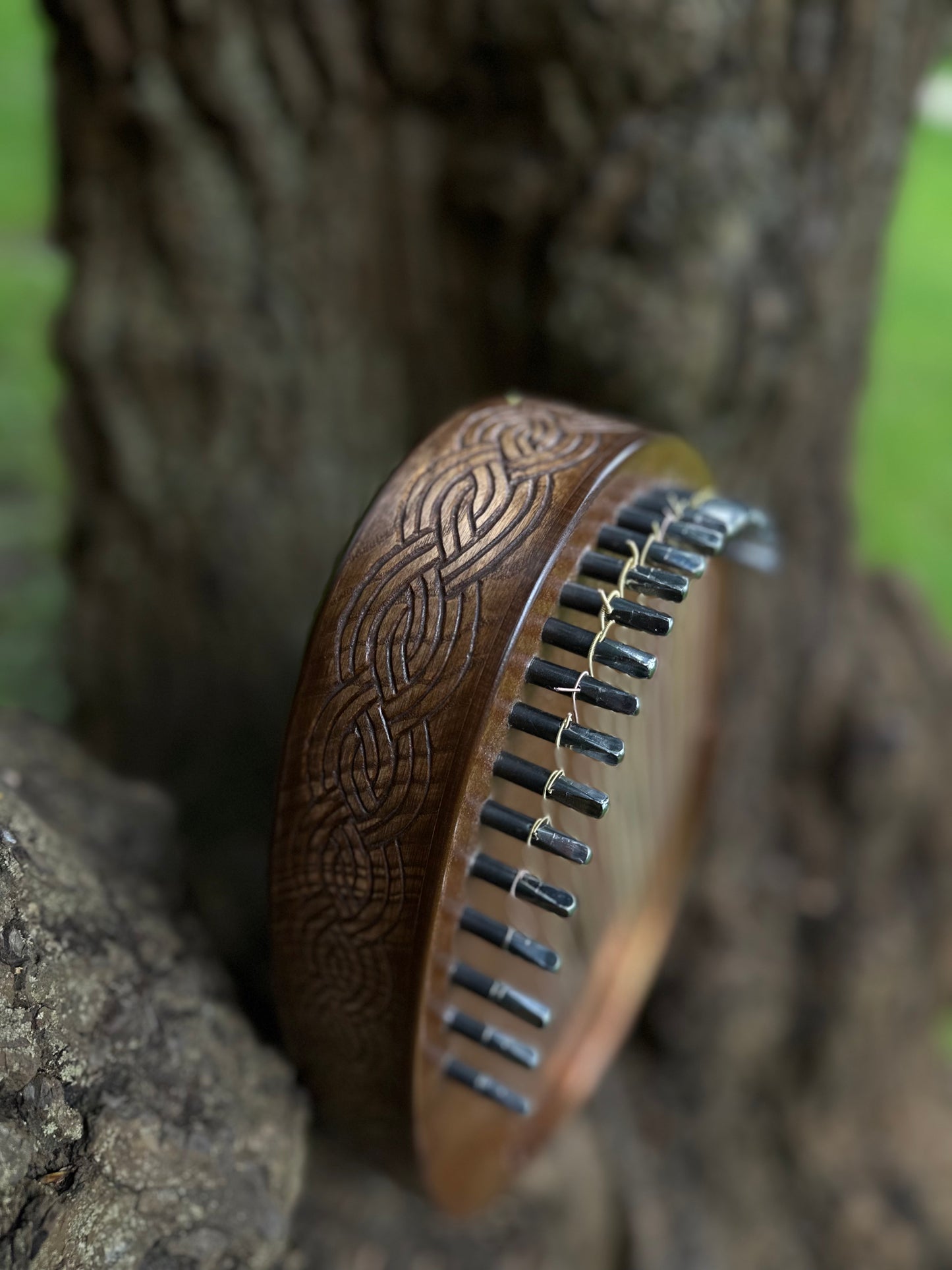Reverie Harp, Wood Musical Instrument, Therapy Harp, Handmade Harp, Gift for him, Gift for her, 22 string, Lyre, Ethnic Lyre, Exclusive Harp