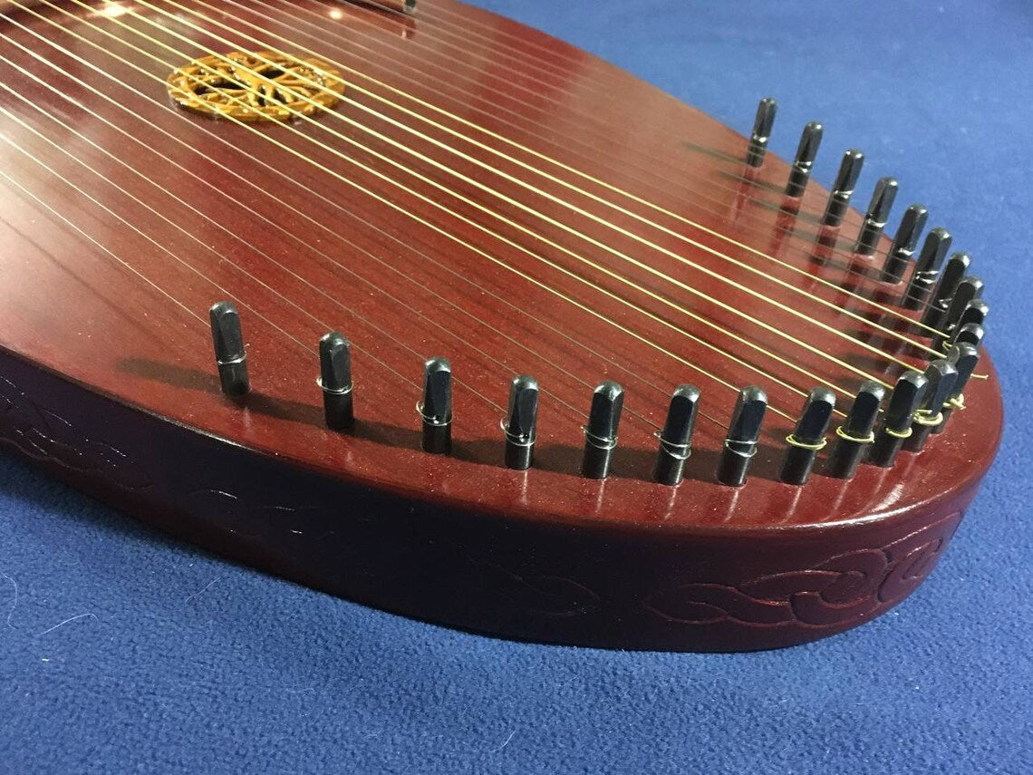 Reverie Harp, Wood Musical Instrument, Therapy Harp, Handmade Harp, 22 string, Lyre, Ethnic Lyre, Exclusive Harp