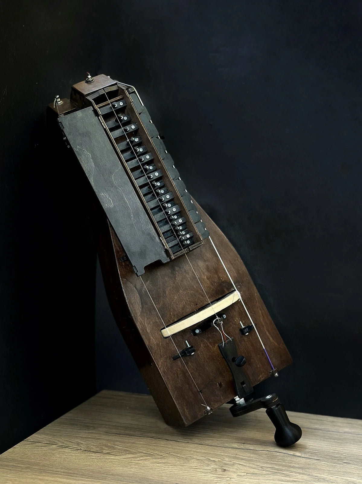 Hurdy gurdy New model - 19 keys - 3 strings - Lyre, Instrument lyre, hurdy-gurdy, musical instrument