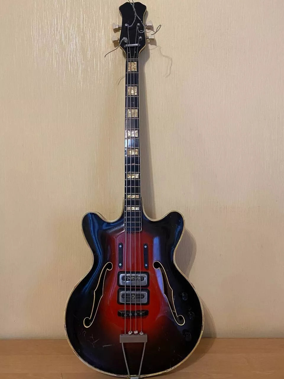 ORFEUS ORPHEUS HEBROS SUPER BASS GUITAR VINTAGE AND RARE