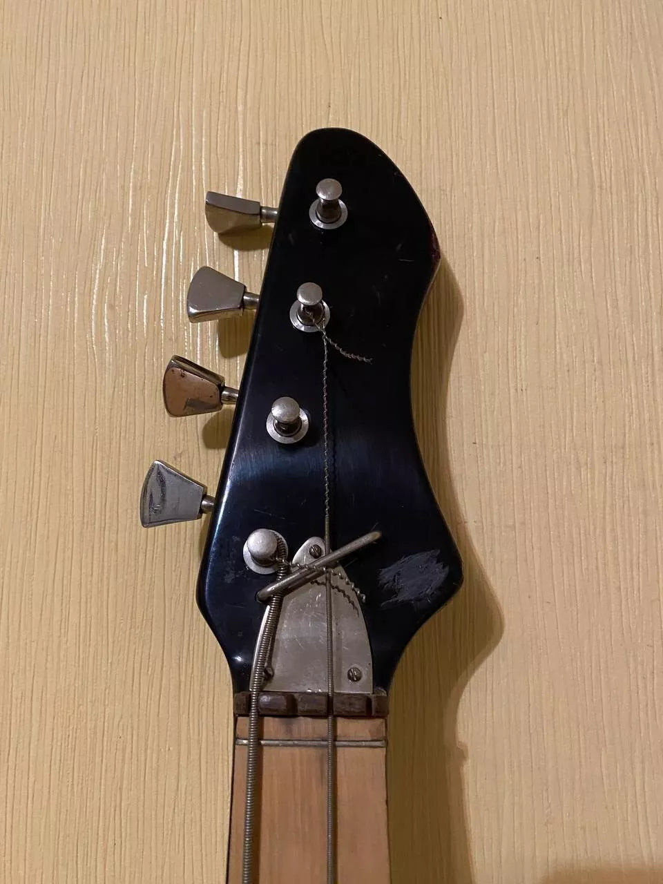 Borisov USSR Soviet Bass Guitar 4 String Solid Body Vintage Rare