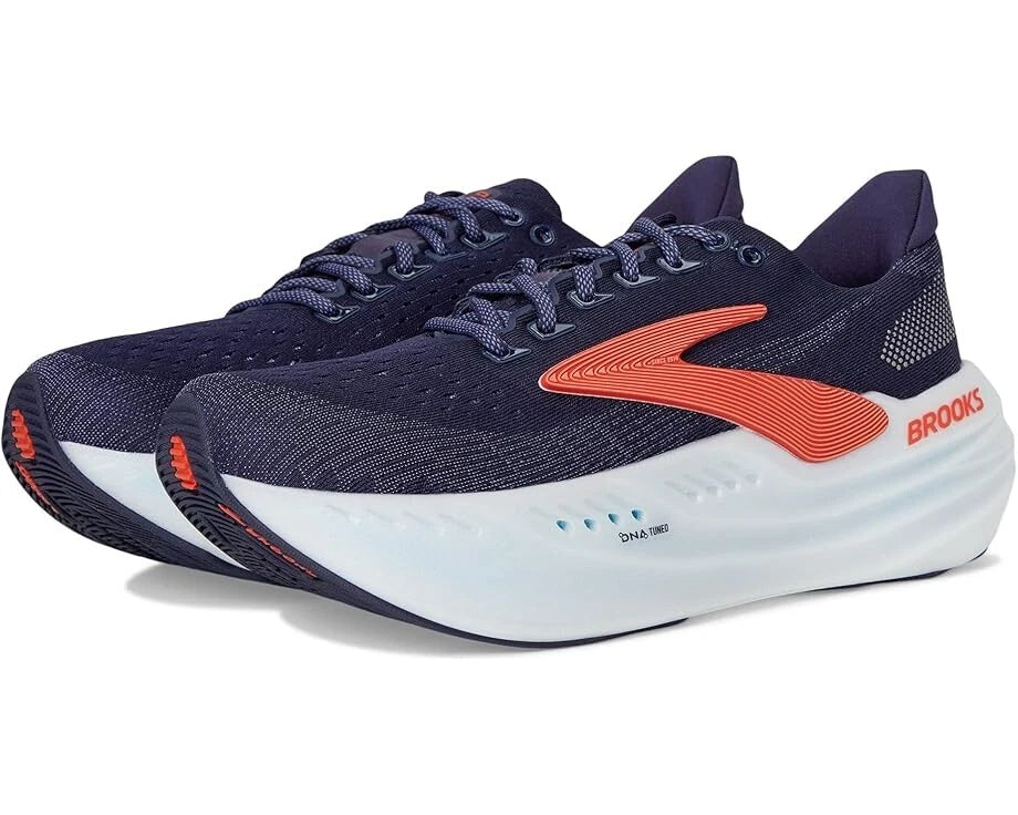 New Brooks Glycerin Max Women's Color Peacoat/Blue Ribbon/Hot Coral (US Stock)