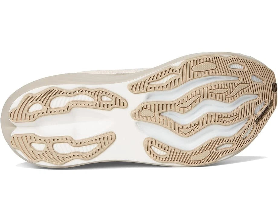 New Brooks Glycerin Max Women's Color Almond Peach/London Fog/White (US Stock)