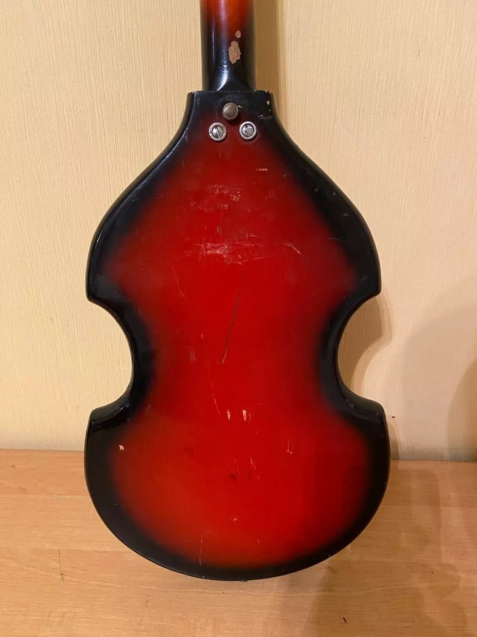 ODESSA USSR SOVIET BASS GUITAR SOLID BODY 4 STRING OLD VINTAGE AND RARE