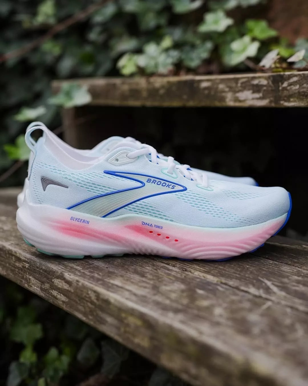 New Brooks Glycerin 22 Women's Color White/Limpet Shell (US Stock)