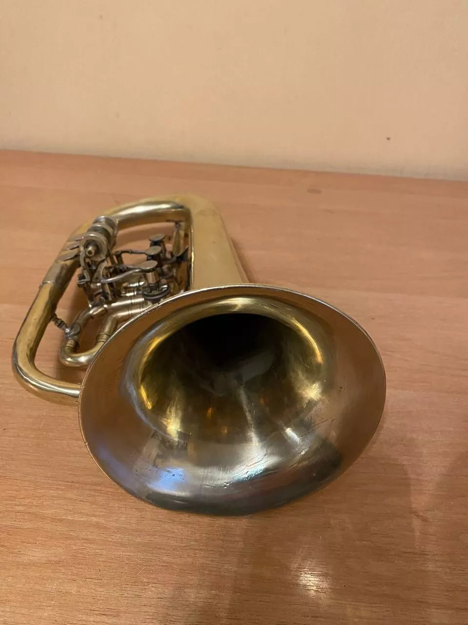 Soviet Flugelhorn USSR Musical Wind Instrument Vintage and Rare