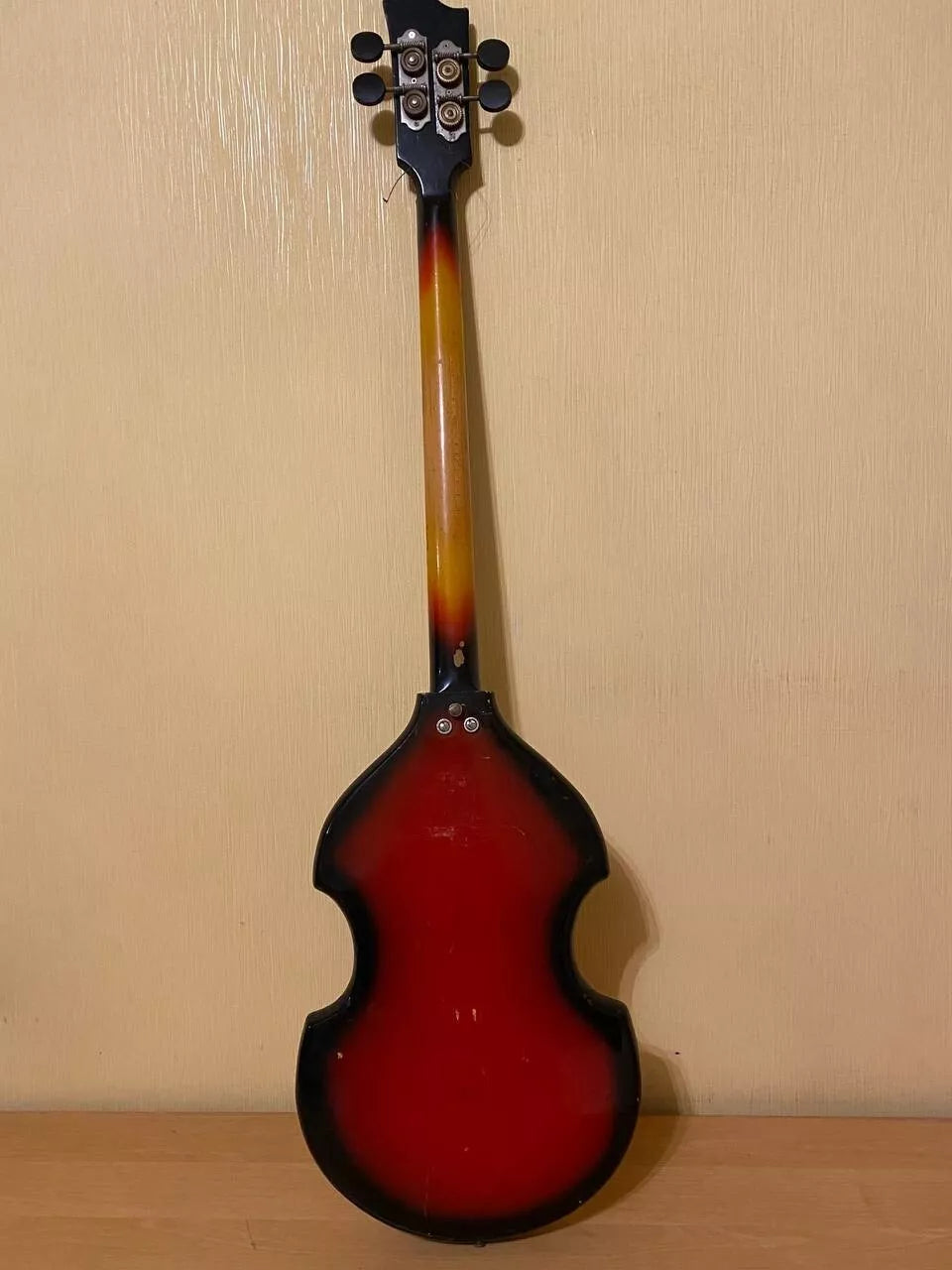 ODESSA USSR SOVIET BASS GUITAR SOLID BODY 4 STRING OLD VINTAGE AND RARE