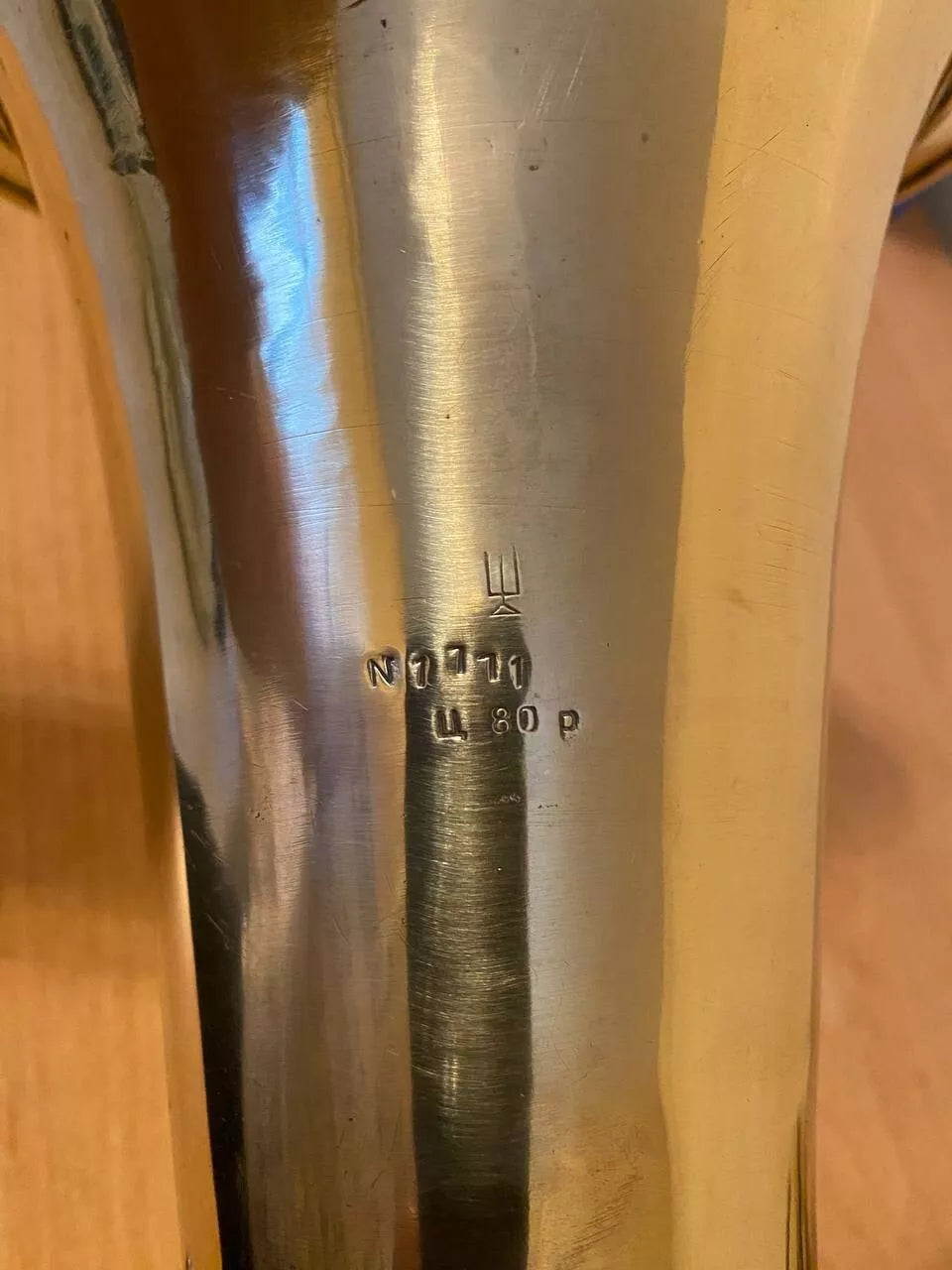 Tenor Wind Brass Musical Instrument USSR Soviet Horn Vintage and Rare