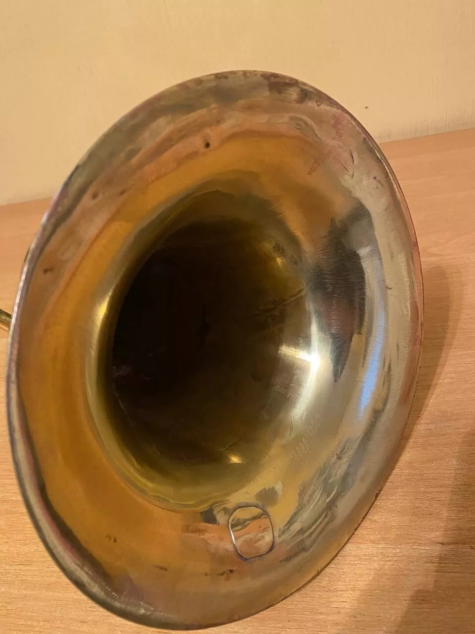 Tenor Wind Brass Musical Instrument USSR Soviet Horn Vintage and Rare
