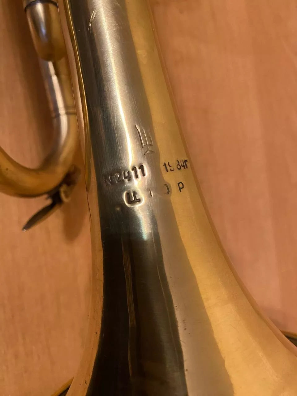 Soviet Trumpet USSR Musical Wind Instrument Horn Mouthpiece Vintage