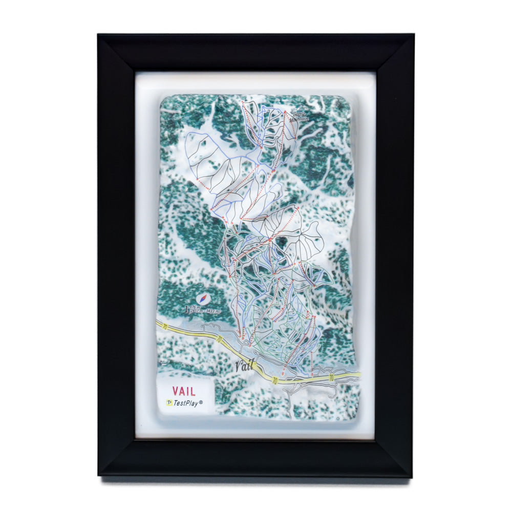 Vail 3D Ski Resort map