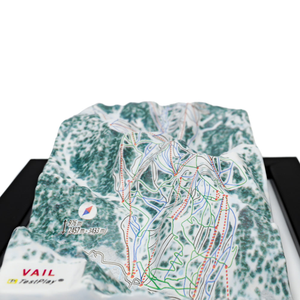 Vail 3D Ski Resort map