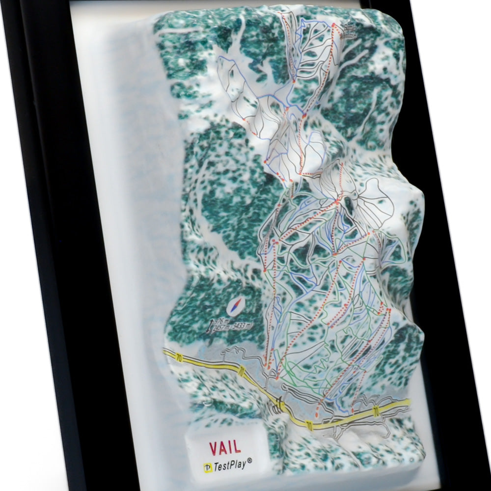 Vail 3D Ski Resort map