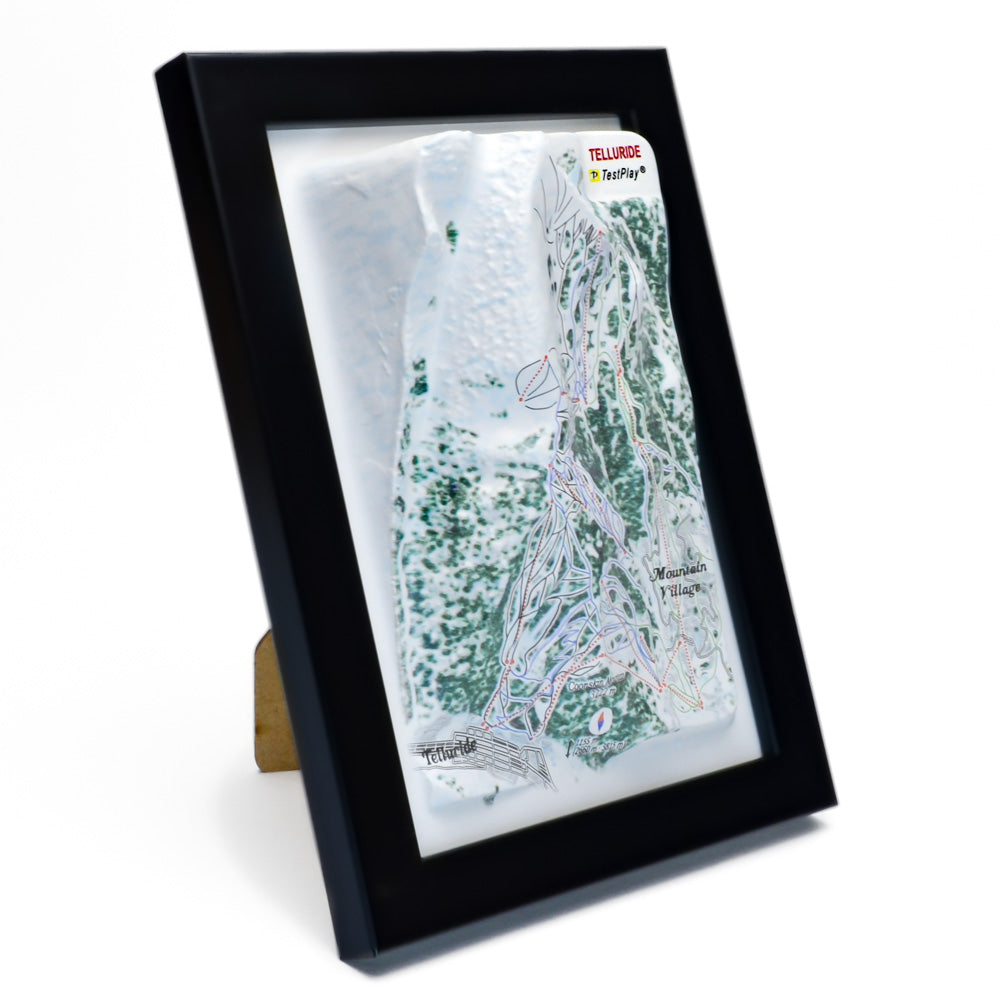 Telluride 3D Ski Resort map
