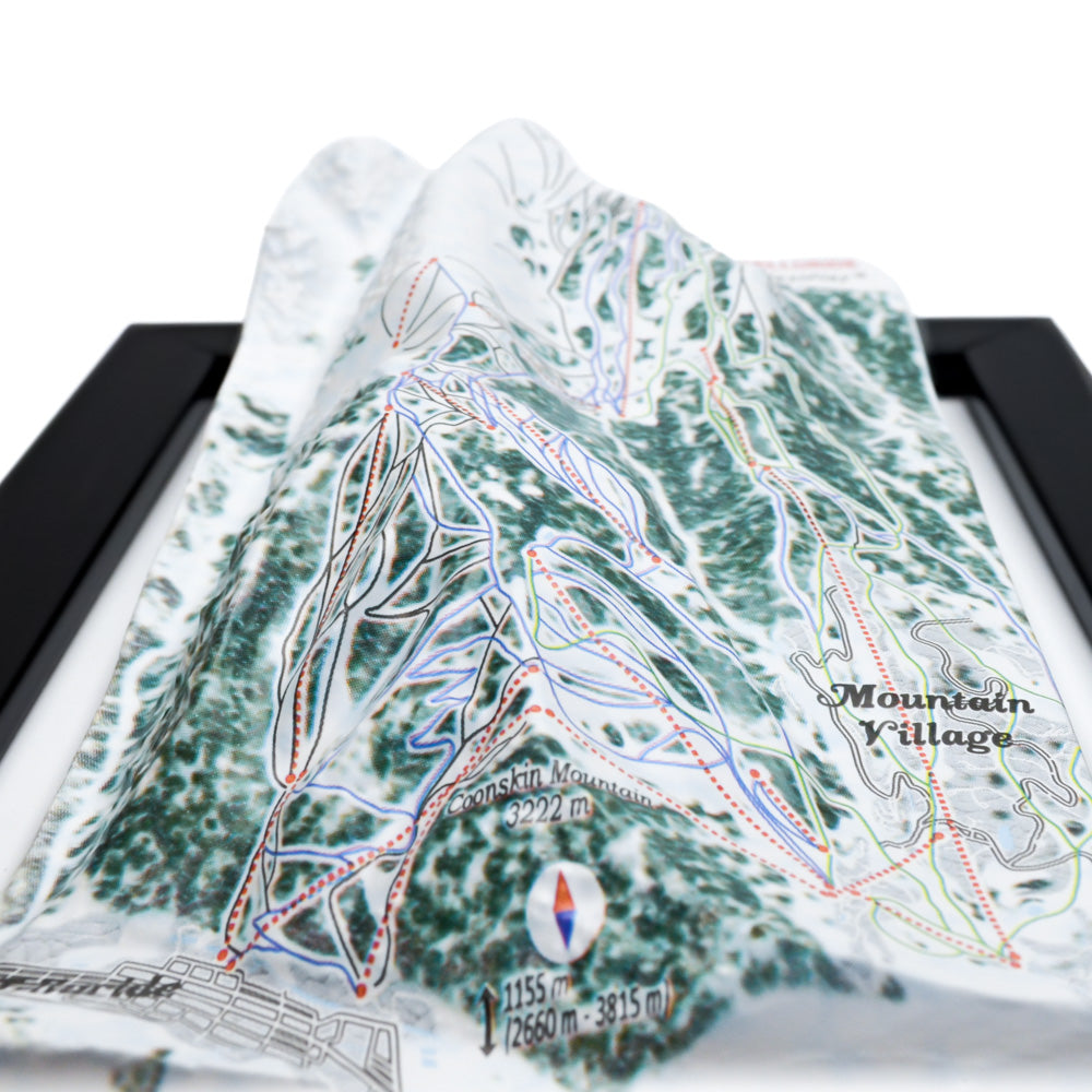 Telluride 3D Ski Resort map