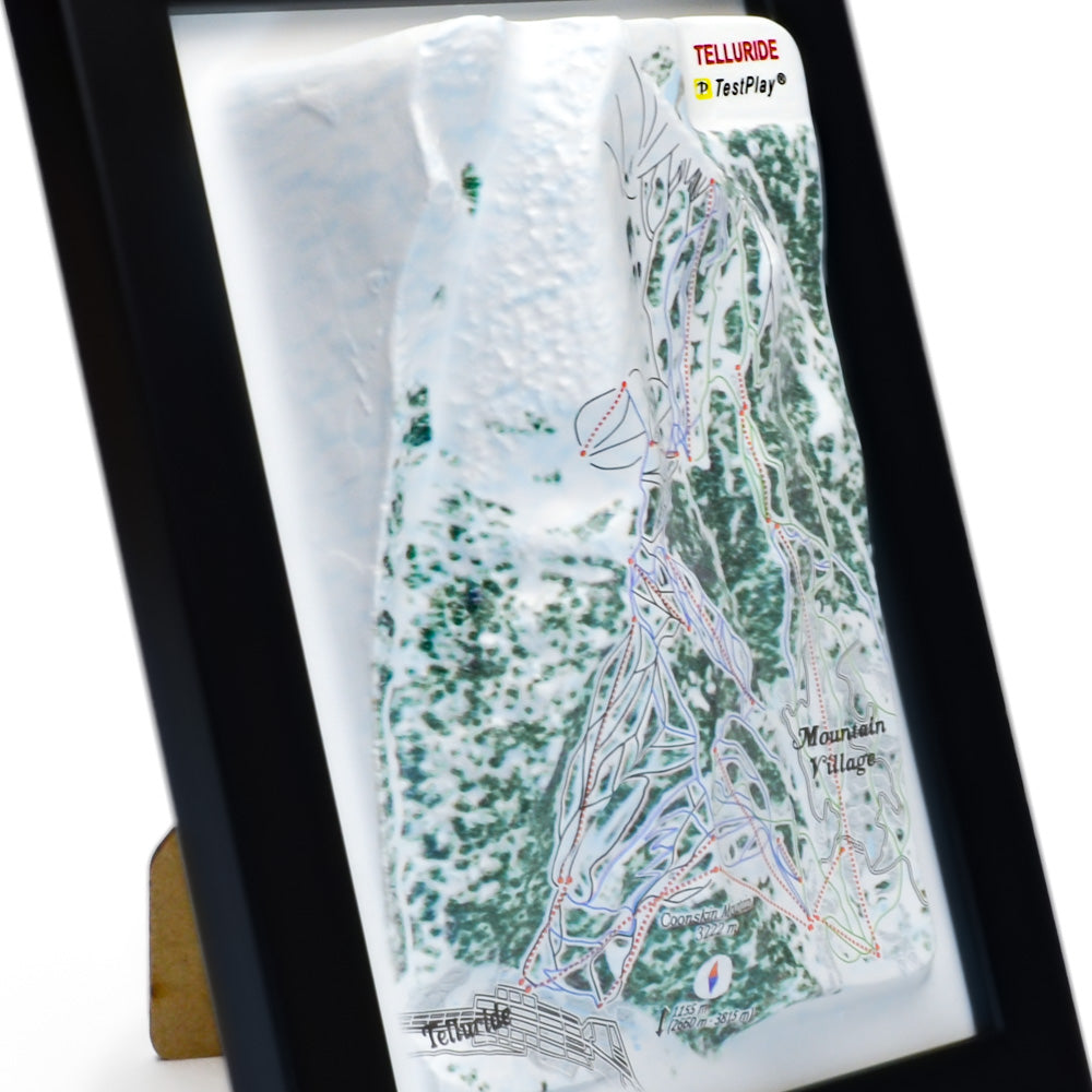 Telluride 3D Ski Resort map