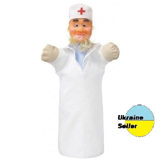 Show Puppet Hand Dr. Aibolit Toy Theatre Story Children Russian fairy tale New