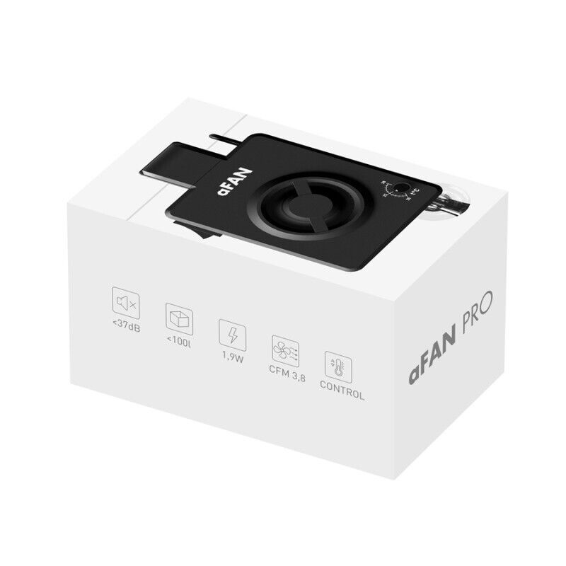 aFan Pro - Aquarium Cooling Fan With Integrated Temperature Sensor - up to 100L