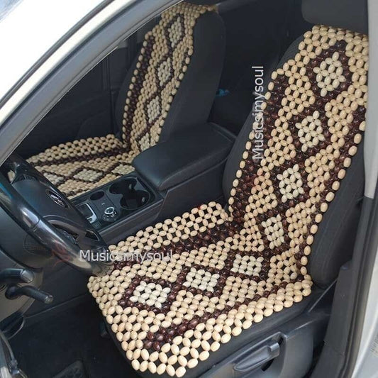 New Cushion Cover Therapy Wooden Beaded Massage Vehicle Car Seat Chair Rolling