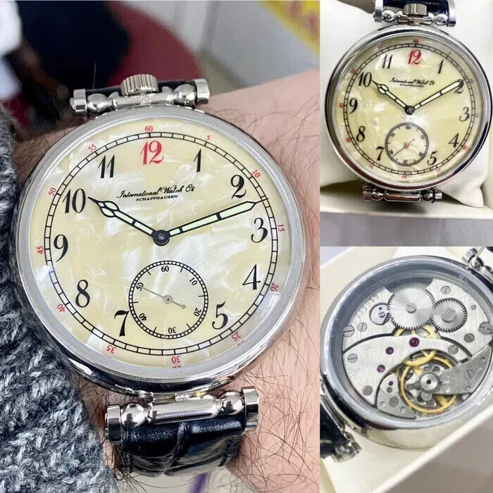 Vintage Molnija Men's Watch Marriage styled under "IWC" Mechanics USSR Vintage