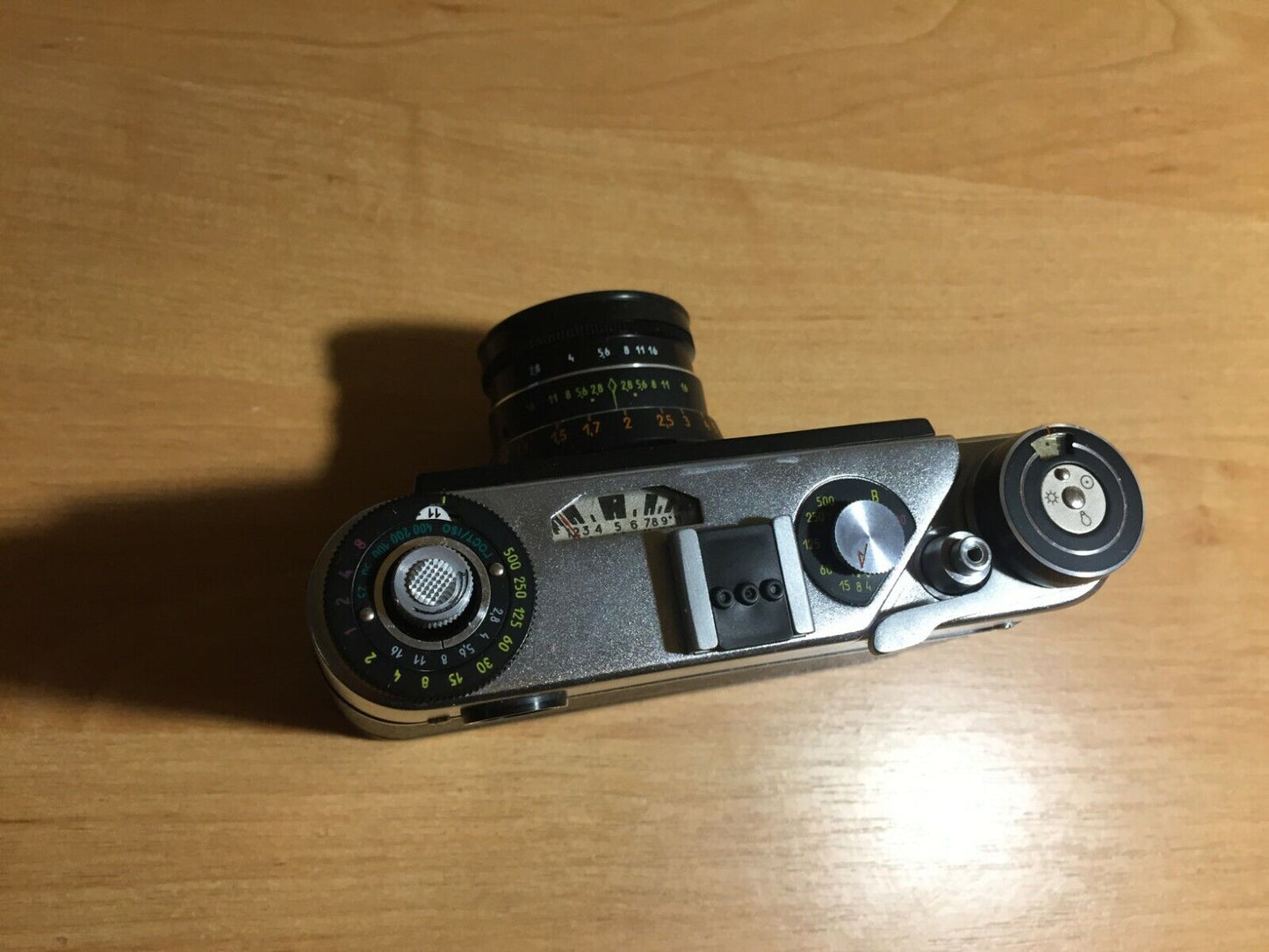 FED 5C INDUSTAR 61 LENS VINTAGE CAMERA USSR SOVIET PHOTO FILM COLLECTIBLE