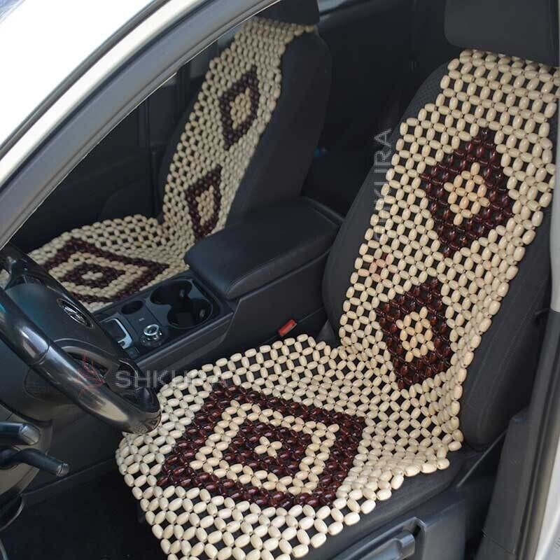 New Cushion Cover Therapy Wooden Beaded Massage Vehicle Car Seat Chair Rolling