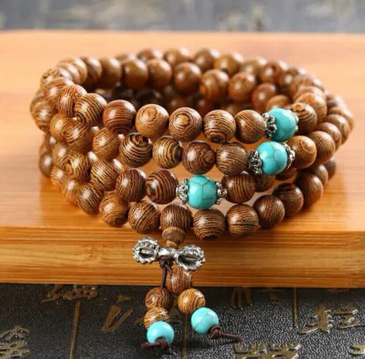 NEW Wood Rosary Beads Hand Деревянные четки