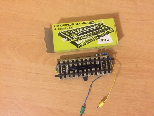 Marklin HO Scale Uncoupling Track 5112 with Box