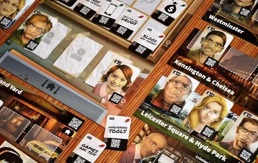 POPULAR BOARD GAME ”Chronicles of Crime” Настольная Игра ("Место Преступления")