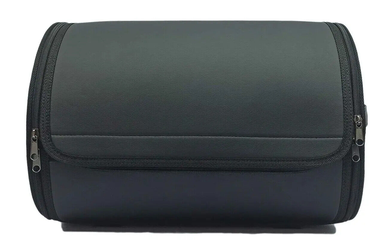 NEW - Car Trunk Organizer Truck Storage Bag Black PU Leather Big Excellent