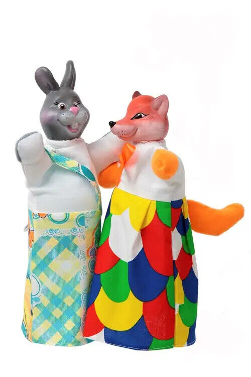 Show Puppet Hand Puppet Fox and Hare New Toy