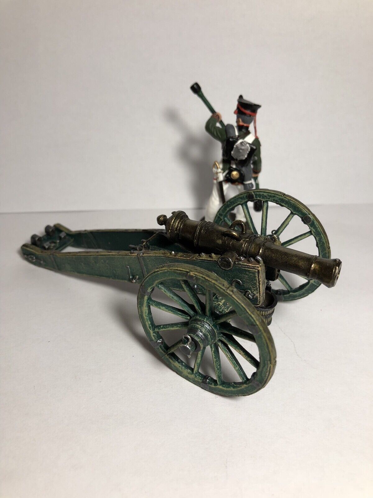 Tin Unicorn Arakcheev System Cannon Russia 19th century + Foot Artillery Soldier