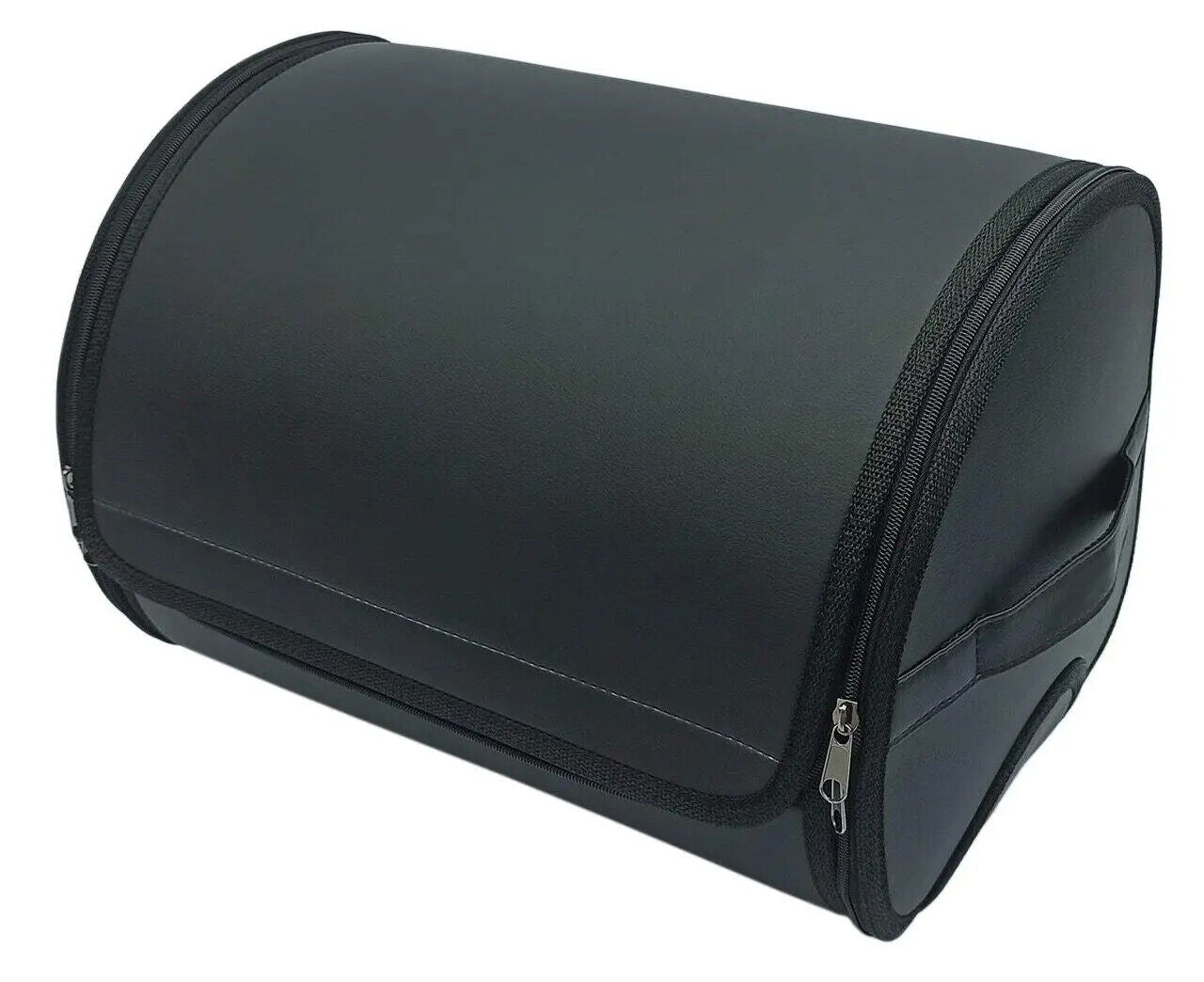 NEW - Car Trunk Organizer Truck Storage Bag Black PU Leather Big Excellent