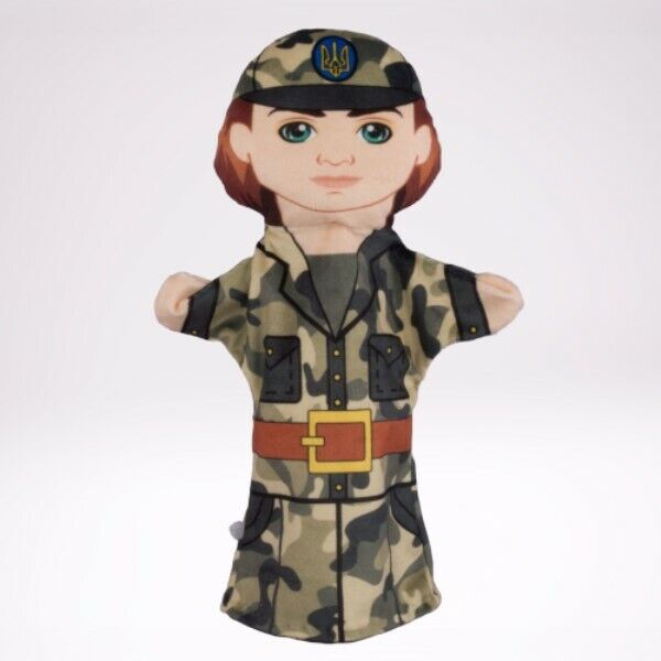 Show Puppet Hand Puppet, Ukraine Soldier Army Profession Specialisation New Toy