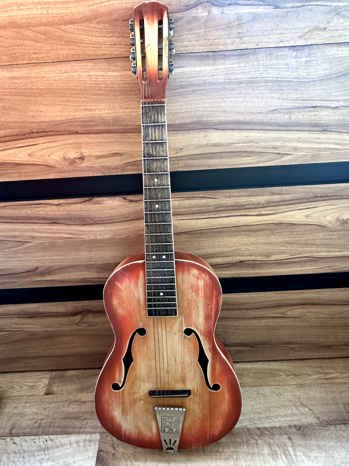 LVIV USSR Soviet Acoustic Guitar 7 strings LVOV Vintage and Rare