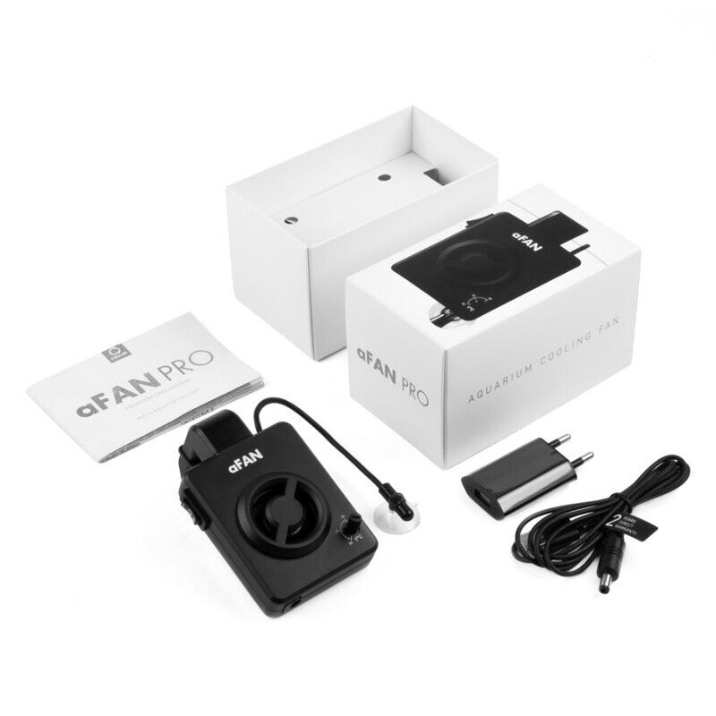 aFan Pro - Aquarium Cooling Fan With Integrated Temperature Sensor - up to 100L