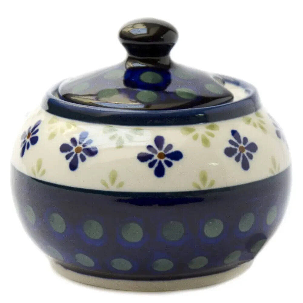 New Sugar Bowl Ceramic Ukraine House Gift Hand Painted Vintage Style Honey Pot