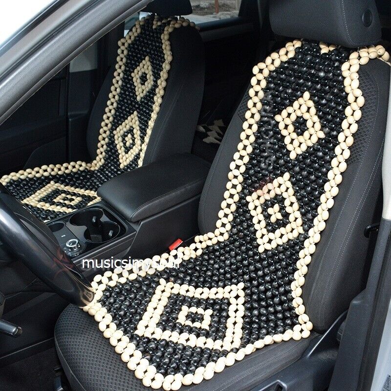 New Cushion Cover Therapy Wooden Beaded Massage Vehicle Car Seat Chair Rolling