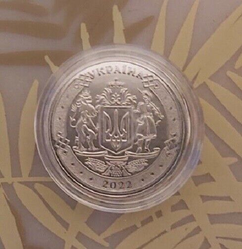 NEW Ukraine 2022 - Coin - Russian warship go F**K yourself  Souvenir Coin
