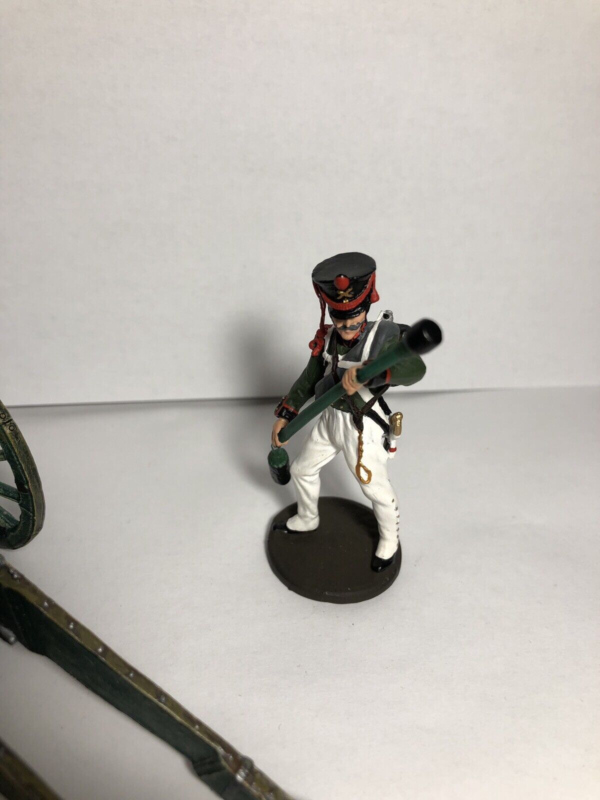 Tin Unicorn Arakcheev System Cannon Russia 19th century + Foot Artillery Soldier