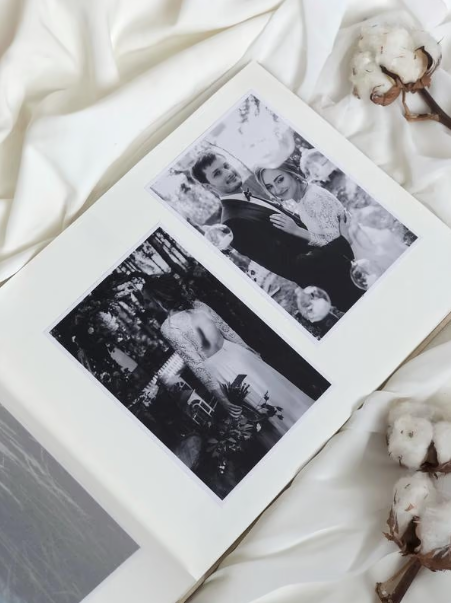NEW 2022 - Wooden Photo Album Unique Holder Wedding Photoalbum Large 30x21.5cm