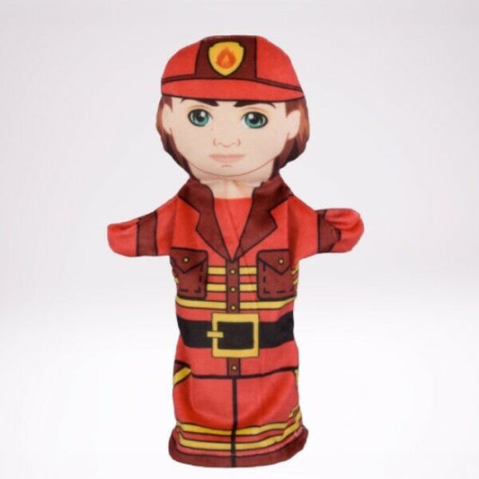 Show Puppet Hand Puppet, Fireman Firefighter Profession Specialisation New Toy