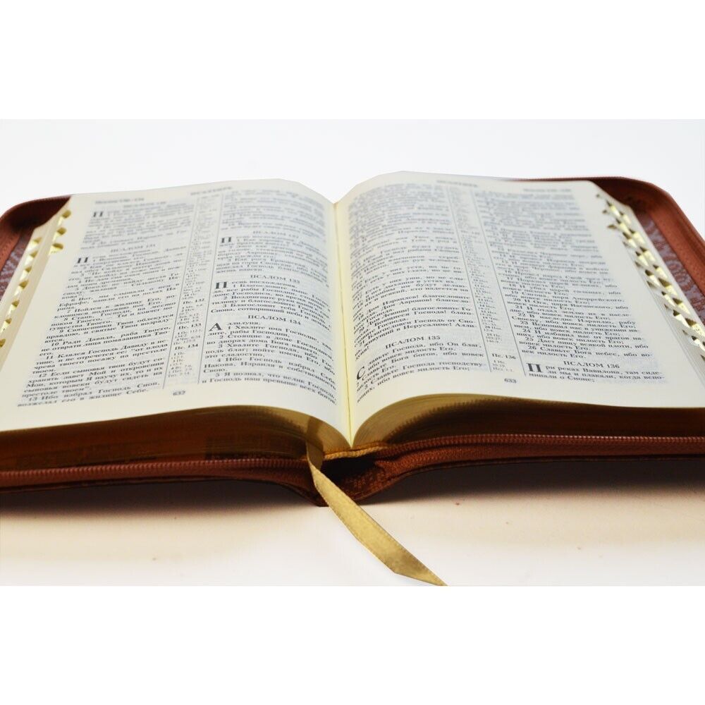 Russian Bible  - БИБЛИЯ на русском языке Imitation Leather Искусственная кожа