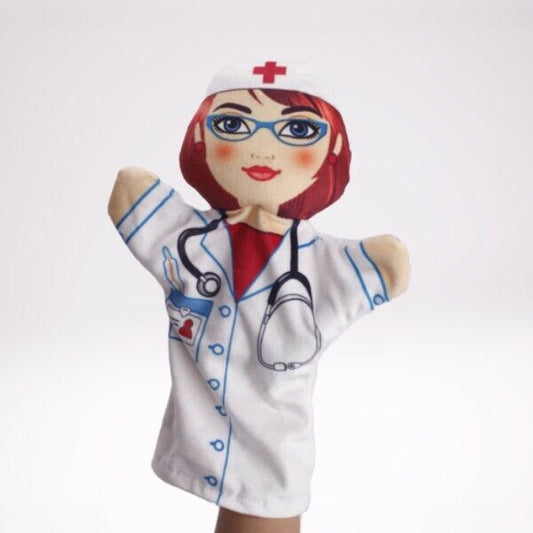 Show Puppet Hand Puppet, Doctor Medic Profession Specialisation New Toy