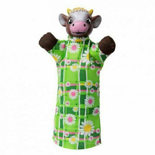 Show Puppet Hand Puppet Bull Cow Toy Theatre Story Children Russian fairy tale