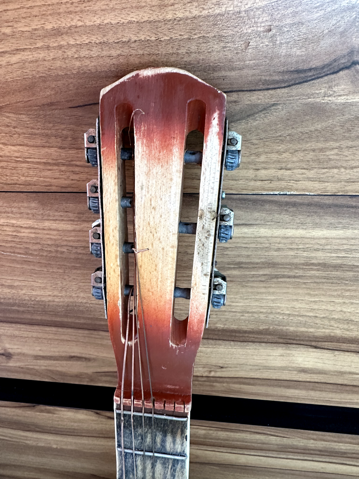 LVIV USSR Soviet Acoustic Guitar 7 strings LVOV Vintage and Rare